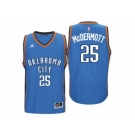 Men's Oklahoma City Thunder #25 Doug McDermott adidas Light Blue Player Swingman Jersey