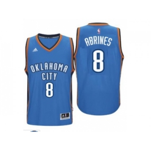 Men's Oklahoma City Thunder #8 Alex Abrines adidas Light Blue Player Swingman Jersey