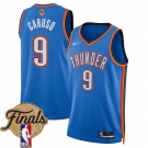 Men's Oklahoma City Thunder #9 Alex Caruso Blue 2025 Icon Edition Stitched Basketball Jersey
