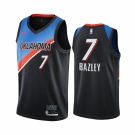 Nike Thunder #7 Darius Bazley Black NBA Swingman 2020-21 City Edition Jersey