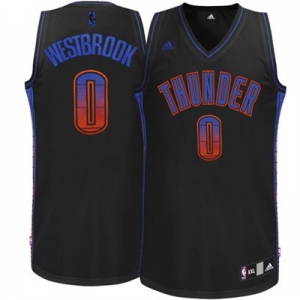 nba oklahoma city thunder #0 westbrook black[limited edition]