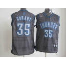 nba oklahoma city thunder #35 durant black/grey[2012]