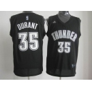 nba oklahoma city thunder #35 durant black[white number]