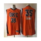 nba oklahoma city thunder #35 durant orange