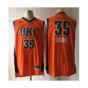 nba oklahoma city thunder #35 durant orange