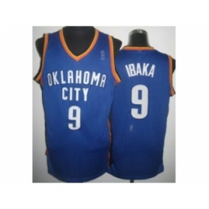 nba oklahoma city thunder #9 ibaka blue[revolution 30]