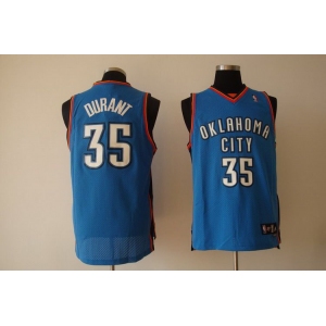 nba thunder #35 durant blue(fans edition)
