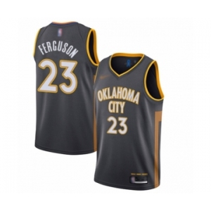 Women's Oklahoma City Thunder #23 Terrance Ferguson Swingman Charcoal Basketball Jersey - 2019-20 City Edition
