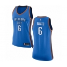 Women's Oklahoma City Thunder #6 Hamidou Diallo Swingman Royal Blue Basketball Jersey - Icon Edition