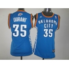 women nba jerseys oklahoma city thunder #35 durant blue