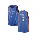 Youth Nike Oklahoma City Thunder #13 Paul George Blue NBA Swingman Jersey