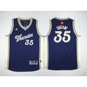 youth nba oklahoma city thunder #35 durant blue[2015 Christmas edition][durant]