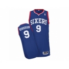 Men's Adidas Philadelphia 76ers #9 Gerald Henderson Authentic Royal Blue Alternate NBA Jersey