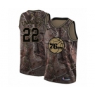 Men's Nike Philadelphia 76ers #22 Wilson Chandler Swingman Camo Realtree Collection NBA Jersey