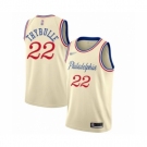 Men's Philadelphia 76ers #22 Mattise Thybulle Swingman Cream Basketball Jersey - 2019 20 City Edition