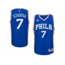 Men's Philadelphia 76ers #7 Ersan Ilyasova adidas Royal Swingman Road Jersey