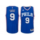 Men's Philadelphia 76ers #9 Dario Šaric adidas Royal Swingman Road Jersey