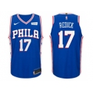 Nike NBA Philadelphia 76ers #17 J.J. Redick Jersey 2017-18 New Season Blue Jersey