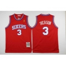 nba jersey philadelphia 76ers #3 iverson red[2016 new]