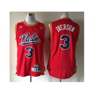 nba jerseys philadelphia 76ers #3 iverson syracuse national edition red