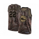 Youth Nike Philadelphia 76ers #22 Wilson Chandler Swingman Camo Realtree Collection NBA Jersey