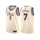 Youth Nike Philadelphia 76ers #7 Timothe Luwawu Swingman Cream NBA Jersey - City Edition