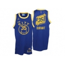 Golden State Warriors #35 Kevin Durant The City HWC Night Blue Swingman Jersey