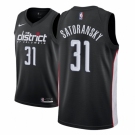 Men NBA 2018-19 Washington Wizards #31 Tomas Satoransky City Edition Black Jersey