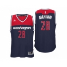 Men Washington Wizards #28 Ian Mahinmi Alternate Navy New Swingman Jersey