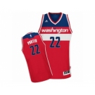 Men's Adidas Washington Wizards #22 Otto Porter Swingman Red Road NBA Jersey