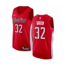 Men's Nike Washington Wizards #32 Jeff Green Red Swingman Jersey - Earned Edition