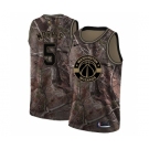 Men's Nike Washington Wizards #5 Markieff Morris Swingman Camo Realtree Collection NBA Jersey