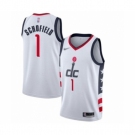 Men's Washington Wizards #1 Admiral Schofield Swingman White Basketball Jersey 2019-20 City Edition