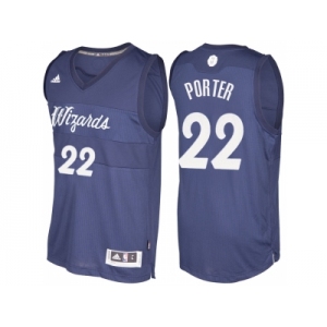 Men's Washington Wizards #22 Otto Porter Navy Blue 2016 Christmas Day NBA Swingman Jersey