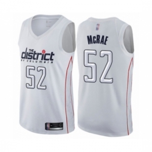 Men's Washington Wizards #52 Jordan McRae Authentic White Basketball Jersey - City Edition