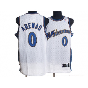 nba washington wizards #0 gilbert arenas white