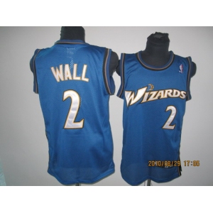 nba washington wizards #2 john wall blue