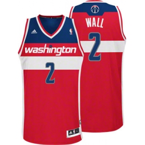 nba washington wizards #2 john wall red blue[2011 swingman revolution 30]