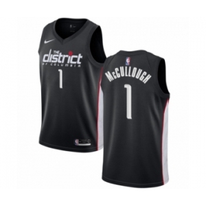 Women's Nike Washington Wizards #1 Chris McCullough Swingman Black NBA Jersey - City Edition