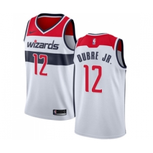 Women's Nike Washington Wizards #12 Kelly Oubre Jr. Swingman White Home NBA Jersey - Association Edition