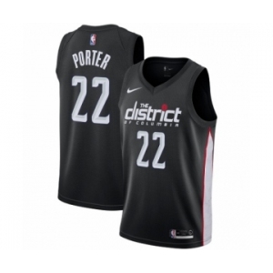 Women's Nike Washington Wizards #22 Otto Porter Swingman Black NBA Jersey - City Edition