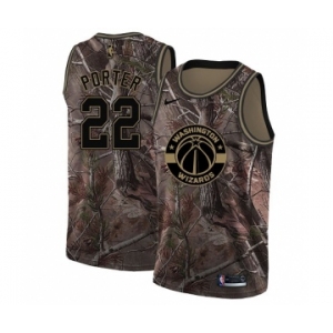 Women's Nike Washington Wizards #22 Otto Porter Swingman Camo Realtree Collection NBA Jersey