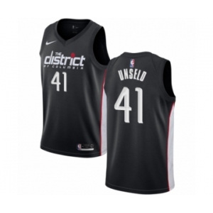 Women's Nike Washington Wizards #41 Wes Unseld Swingman Black NBA Jersey - City Edition