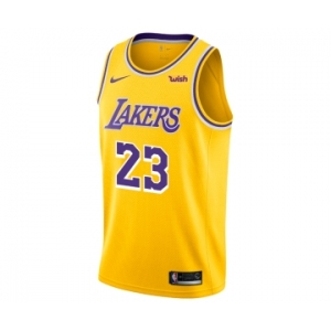 Men LOS ANGELES LAKERS LEBRON JAMES 2018-19 ICON EDITION SWINGMAN JERSEY