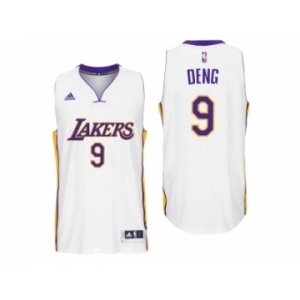 Men Los Angeles Lakers #9 Luol Deng Alternate White New Swingman Jersey