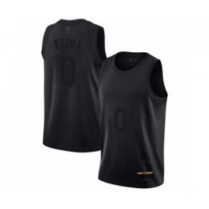 Men's Los Angeles Lakers #0 Kyle Kuzma Swingman Black MVP Basketball Jersey