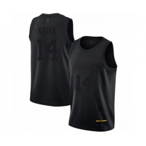 Men's Los Angeles Lakers #14 Danny Green Swingman Black MVP Basketball Jersey