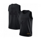 Men's Los Angeles Lakers #44 Jerry West Swingman Black MVP Basketball Jersey