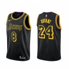 Men's Nike Los Angeles Lakers Kobe Bryant Swingman Black NBA Jersey - City Edition