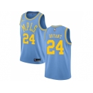 Nike Los Angeles Lakers #24 Kobe Bryant Royal Blue NBA Swingman Hardwood Classics Jersey